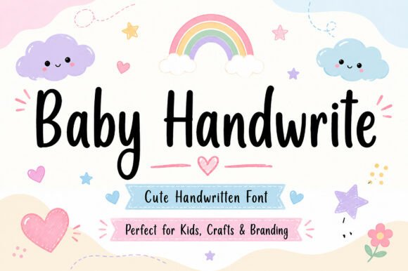 Baby Handwrite: The Playful Script Font for Campaigns