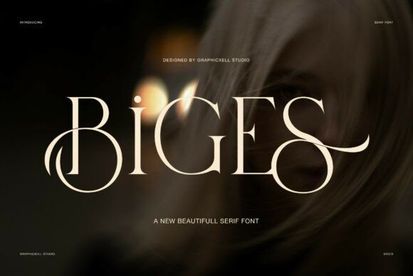 Biges: A Stylish Serif Font for Web Design