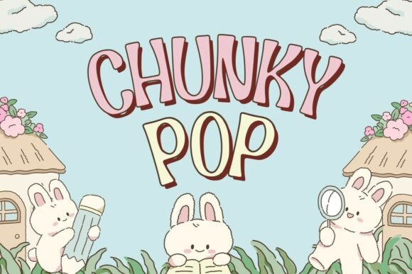 Chunky Pop Typeface Review for Bold Branding
