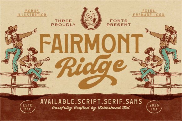 Fairmont Ridge Typeface for Web Design