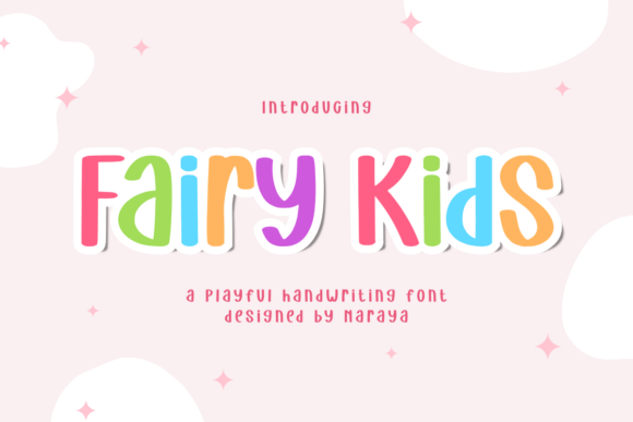Fairy Kids: A Playful Display Font for Crafters