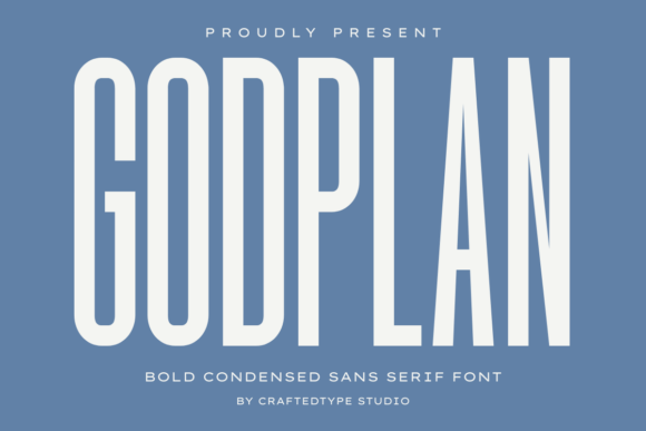 Godplan: A Bold Condensed Typeface for Impact