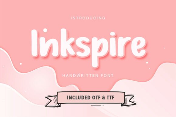 Inkspire Font: A Playful Typeface for Branding