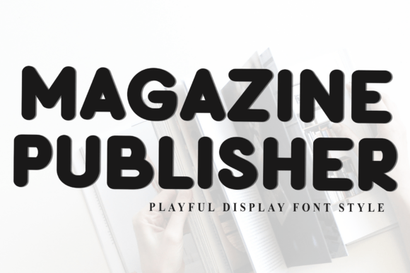 Magazine Publisher Font for Elegant Branding