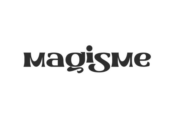 Magisme Typeface: A Bold Display Font for Brands