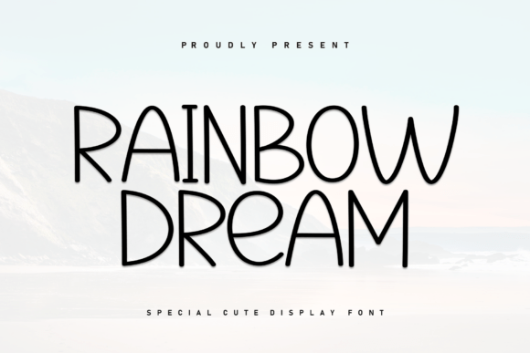 Rainbow Dream: A Handwritten Font for Makers
