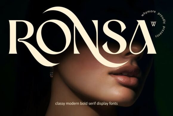 Ronsa: A Bold Serif Font for Editorial Impact