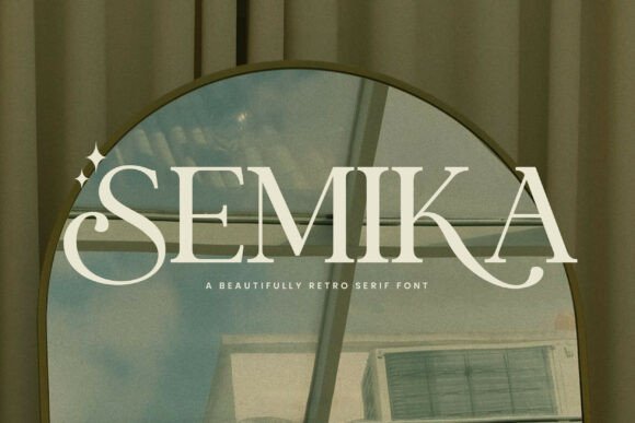 Semika: A Retro Serif Font for Timeless Editorial Design