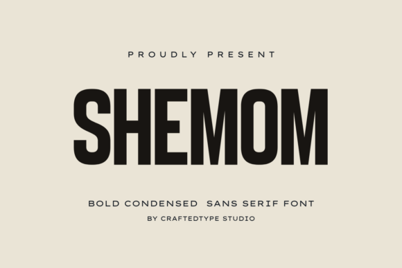 Shemom Font: Bold Type for High-Impact Campaigns