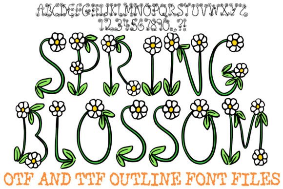 Spring Blossom Font: Elevate Your Brand Typography
