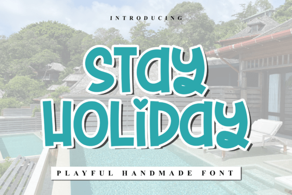 Stay Holiday: The Elegant Display Font for Makers