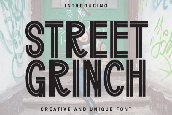 Street Grinch Font for Bold Web Headlines