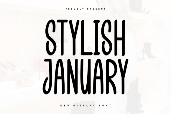 Stylish January Font for Handmade Creators