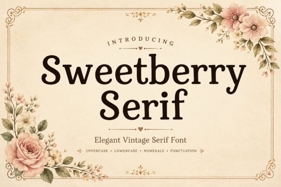 Sweetberry Serif: A Timeless Typeface for Crafters