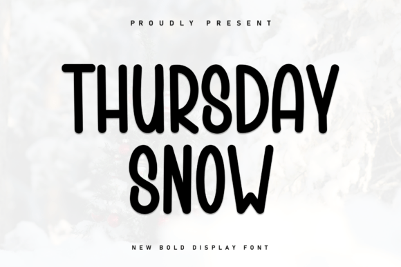 Thursday Snow: The Handwritten Display Font for Clear Campaigns